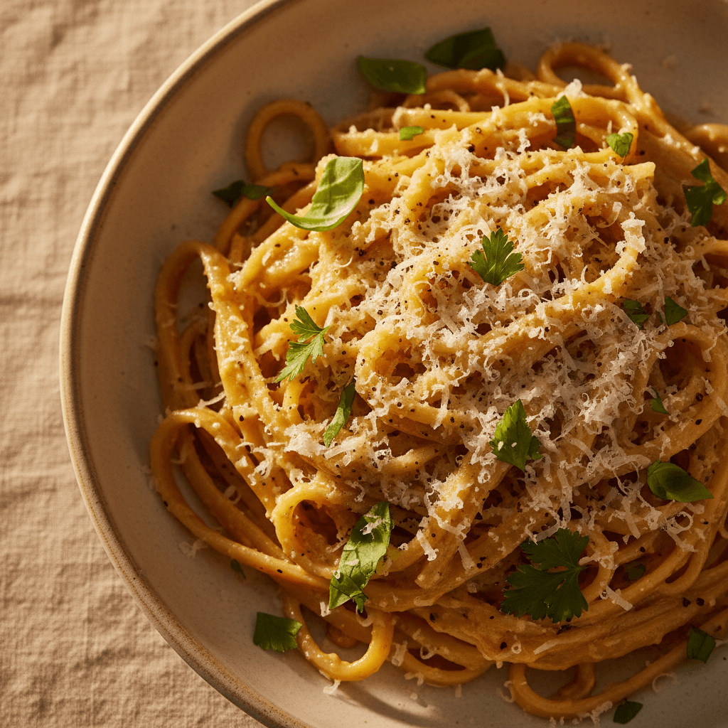 Tender pepper meat in bold red-orange sauce with traditional seasonings